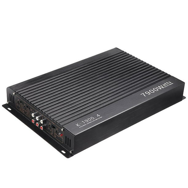 4Channel Audio Power Amplifier 7900W High Power Amp. FourWay 12.0V Car Stereo Power Amplifier