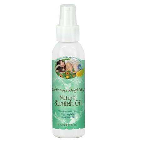 Natural Stretch Oil for Itchy Pregnancy Stretch Marks (4 Fl. Oz.)