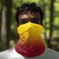 thumbnail image 4 of Gradient Color Summer Neck Gaiter for Unisex Sun Protection Cooling Thin Face Mask Neck Scarf Sunscreen Breathable Bandana for Cycling Fishing 1 PC Gold One Size, 4 of 7