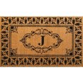 thumbnail image 1 of Nuloom 3' x 6' Letter J Doormat Rug in Letter J, 1 of 2