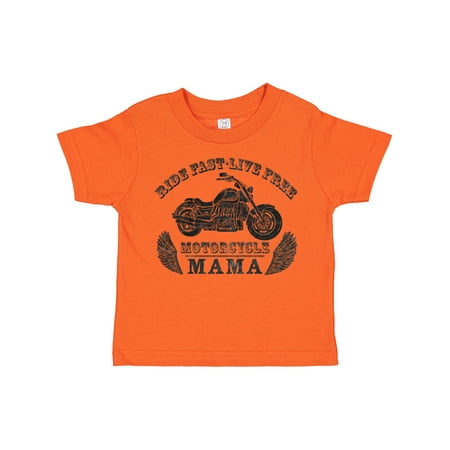 

Inktastic Motorcycle Mama Gift Toddler Boy or Toddler Girl T-Shirt