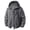 #237-Dark Gray, variant on Kakii Mens Full Zip UPF 50+ UV Sun Protection Hoodie Jacket Long Sleeve Lightweight Fishing Hiking Outdoor Cooling Shirts