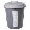 thumbnail image 1 of Bote para Basura VentDepot RecyMedGray 1 Pza 22lts 32x42cm Polietileno Gris, 1 of 1
