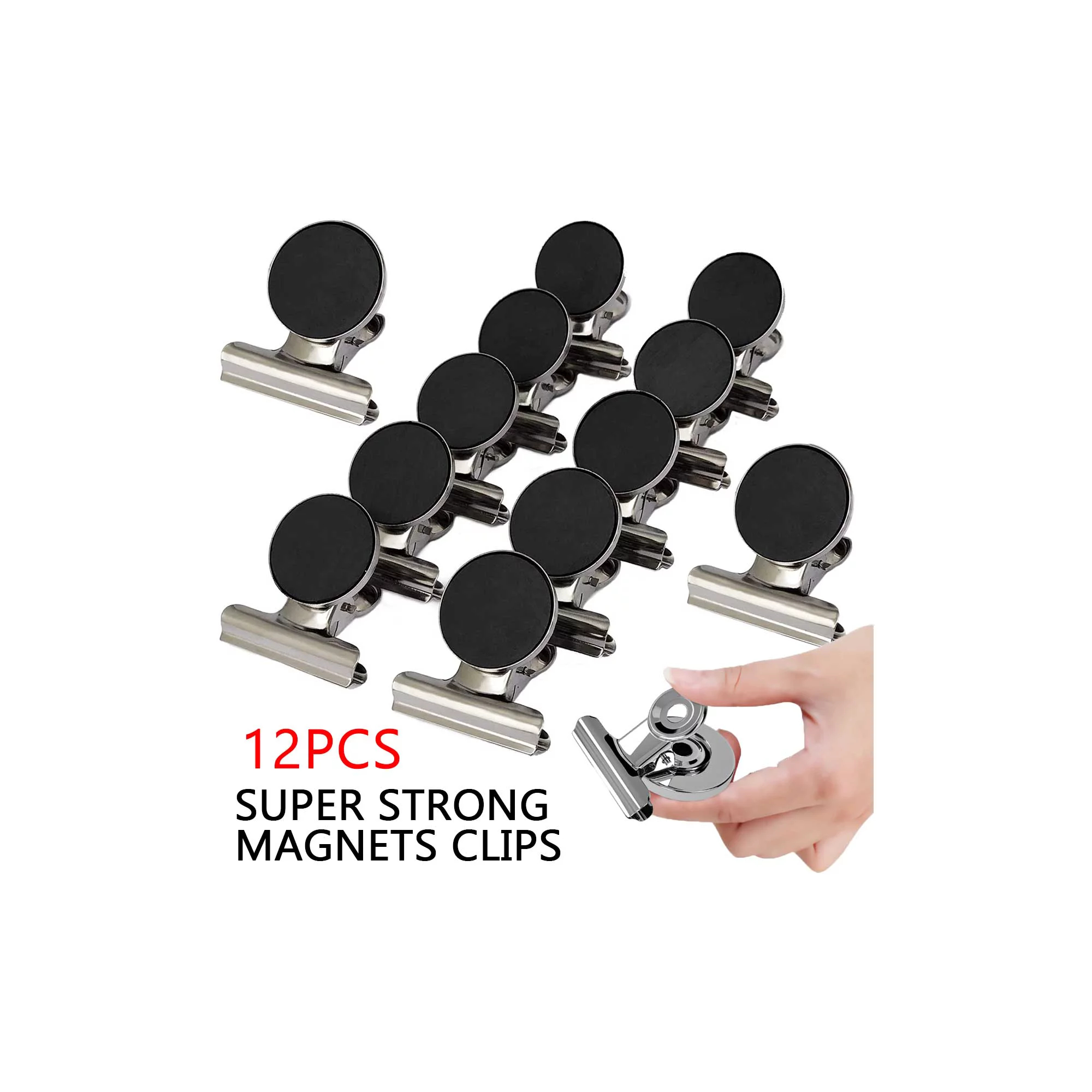 LEERUI 12 PCS Strong Clips, Heavy Duty Refrigerator