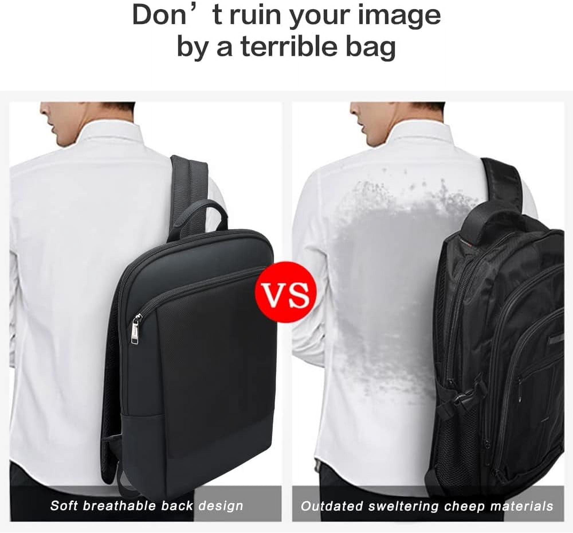 bopai anti theft business backpack 15.6 inch laptop Slim Ultralight – Slim Laptop Backpack with USB Charging Port BOPai 15 inch Super Slim