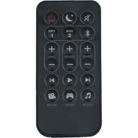 Replacement Soundbar Remote Control fit for Polk Signa Solo Sound Bar RE9220-1 RE92201 RTRE92201 S21-021 Polk Audio