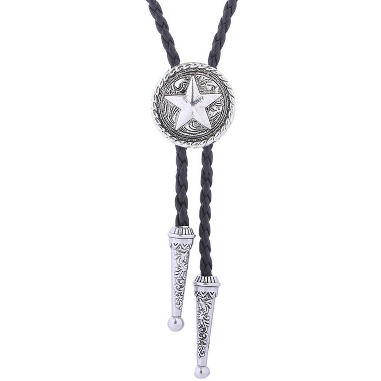 WINDLAND American Bolo Tie Vintage Western Punk Cowboy Star