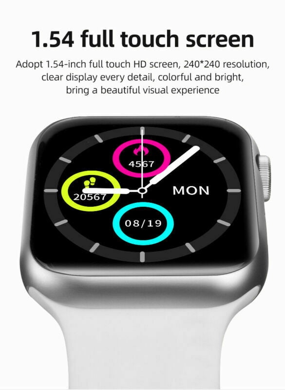 Smart Watch T500 Plus for iPhone iOS Android Phone Bluetooth Fitness  Tracker - Black | Walmart Canada