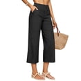 thumbnail image 6 of Only Moment Joggers for Women High Waisted Stretch Ankle Pants for Women Business Casual Travel Athletic Work Black,L, 6 of 9