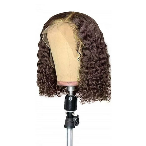 Bob Wigs Lace Front Hair Wigs For Black Women Curly Short Wigs Curly Wigs W0S4