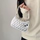 thumbnail image 3 of Funda compatible con iPhone 11, bonita funda 3D con correa para la mano, diseño único y divertido de rombos de silicona TPU, a prueba de golpes, para mujeres y niñas., 3 of 8