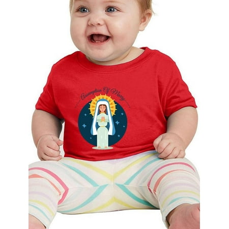 

Assumption Of Mary August 15Th T-Shirt Infant -Image by Shutterstock 6 Months