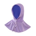 thumbnail image 2 of Toalla con capucha para cuello y rostro para entrenamiento, para hombres y mujeres, fitness al aire libre. Púrpura, 2 of 8