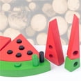thumbnail image 3 of Vogacara Juego de encordado de sandía de frutas, juguetes educativos para edades tempranas para niños, divertidos juguetes de encordado Juguetes Educativos Vogacara FN005933-00, 3 of 6