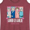 thumbnail image 3 of Golden Girls - Good As Gold Group Blocks - Women's Racerback Tank Top, 3 of 5