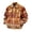 Light Brown, variant on Men Corduroy Work Jacket Lapel Collar Long Sleeve Zip Christmas Outerwear with Pocket Casual Santa Dinosaur Print Fall Winter Coats Light Brown XL
