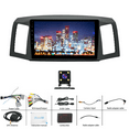 thumbnail image 2 of Android 13 Car Stereo Radio for Jeep Grand Cherokee 2004-2007, 10inch Car Multifunctional Player Support Carplay Android Auto GPS Navigation WIFI Bluetooth Radio SWC Rear Camera 2G RAM + 32G ROM,Black, 2 of 4