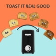 thumbnail image 6 of (3 pack) MyMini Single Slice Toaster, Black, 6 of 11