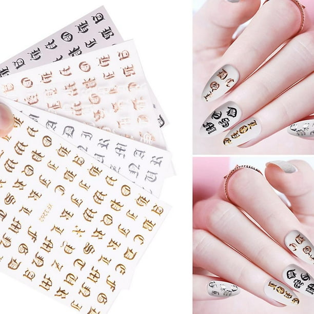 Nail sale letter stickers