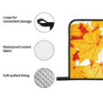 thumbnail image 4 of Cauagu Autumn Maple Leaves Print Oven Mitts and Pot Holders 4 pcs Set,Extra Thicken Long Kitchen Oven Glove Potholders BBQ Gloves-Oven Mitts and Pot Holders(11 Inch), 4 of 6