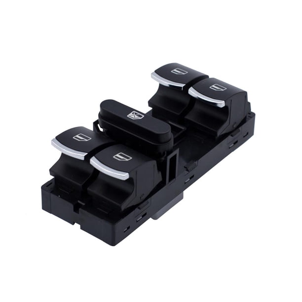 Interruptor De Ventana Eléctrica Del Lado Del Conductor, Controlador De Ventana De Coche Duradero, Maestro De Ventana Resistente Al Desgaste Para Sagitar Magotan Tiguan Scienceny VI004312-00