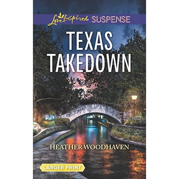Pre-Owned Love Inspired Suspense Large Print: Texas Takedown (Paperback)(Large Print)