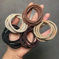 thumbnail image 5 of 5Pairs Korean Strong Women Hair Scrunchies Girls Elastic Hair Rubber Bands Ponytail Hair Holders/Gum /Tie Accessories, 5 of 10