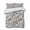 Gray Blue Light Pink, variant on Quilts Queen Size, Vintage Spring Floral Soft Comforter Bedding Set for Bed, Summer Botanical Watercolor Lightweight Quilted Bedspread with Pillow Cover(2 Pieces) for All Season, 90x96 Inch