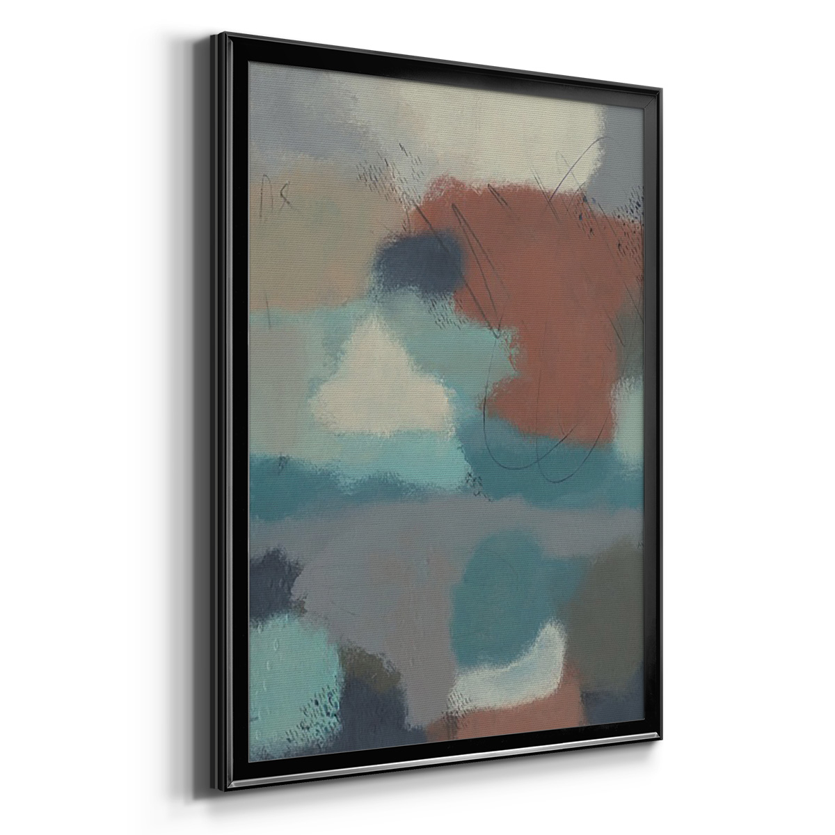 Floating By I Premium Framed Print, in Gold, Black, or Silver - Ready to Hang