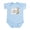 Sky Blue, variant on CafePress - I Love Mama Infant Bodysuit - Baby Light Bodysuit, Size Newborn - 24 Months