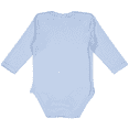 thumbnail image 4 of Inktastic Happy Canada Day with Distressed Maple Leaves Boys or Girls Long Sleeve Baby Bodysuit, 4 of 4
