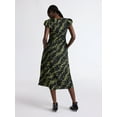 thumbnail image 2 of Scoop Women’s Puff Sleeve Midi Dress, Sizes XS-XXL, 2 of 3