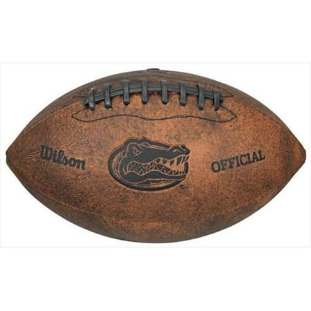 Gulf Coast Sales WTF1528XBFL NCAA Vintage Logo Mini Throwback Design Football - Florida