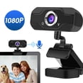 thumbnail image 2 of HEVIRGO Web Video Camera 360-Degree Rotation Built-in Microphone Bracket Adjustable High Precision Record Video Video Calling Conferencing Recording Webcam for Home, 2 of 10