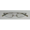 thumbnail image 2 of NEW VERA WANG V01 WOMENS/LADIES OVAL FULL-RIM SILVER CLASSIC SHAPE HIP MADE IN ITALY FRAME DEMO LENSES 49-17-135 EYEGLASSES/GLASSES, 2 of 9