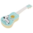 thumbnail image 2 of Baby Ukuleles, Plastic Soft Touch Mini Ukulele Guitar Toy Rounded Edges 4 Strings  For Kids Blue, 2 of 8