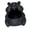 Black, variant on Stylish Mini Hamster Themed Storage Box Perfect For Home Office Use