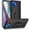 Black, variant on Motorola One 5G Cellular Phone Case, Hybrid Hard PC Soft TPU Shockproof Protective Case, Ring Car Mount Kickstand, Black