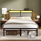 thumbnail image 3 of Cama Queen con cabecera FABATO con Luces LED, 3 of 9