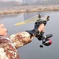 thumbnail image 3 of Runzkzy Multifuncional Tiro Pez Slingshot Potente Catapulta Caza Arco Pesca Slingshot Kit, 3 of 15