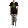 thumbnail image 4 of CafePress - Birthdays Are A Big Deal To Leap Year Babies Pajamas - Women's Short Sleeve Print T-Shirt and Pants Dark Cotton Pajama Set, 4 of 7