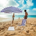 thumbnail image 2 of WESIEVYA 1Pcs Sac de Poids pour Parasol Blanc Rempli d'Eau pour Patio 29X29X5cm, 2 of 3