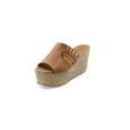 thumbnail image 1 of Sandalia De Plataforma Color Camel Con Suela De Yute Mundo Terra 028617, 1 of 3