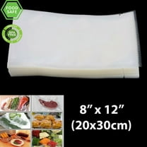 Eshoppercity 100 BPA Free Food Vacuum Sealer bags 8"x12" Quart Size