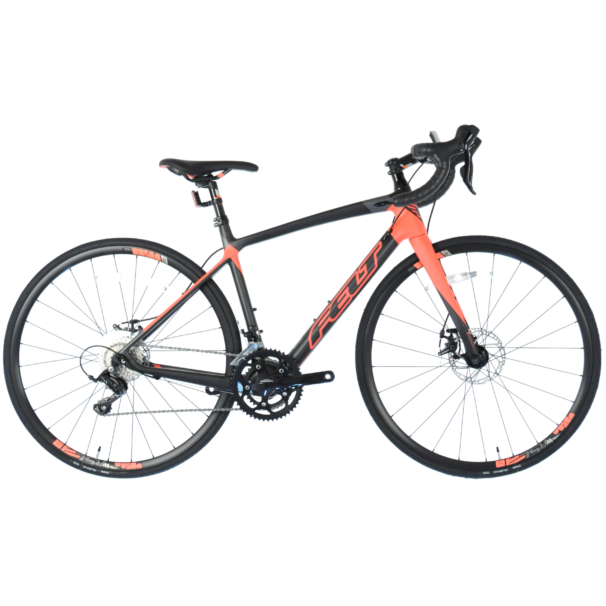 2016 FELT ZW6 Disc Women's 2x9Speed Carbon Road Bike Sora // Black