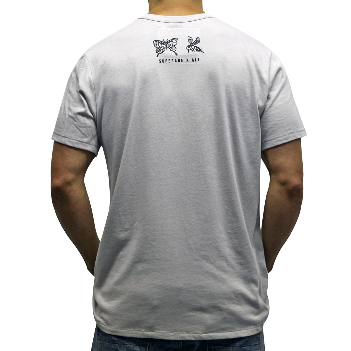 Superare x Ali The Fighter T-Shirt Silver