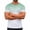 Green(New), variant on PNTUTB Summer Casual Fashion Gradient Short Sleeve Loose Comfortable Round Neck Pullover Tops for Men and Women