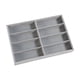 thumbnail image 1 of Estuche para gafas Estuche organizador para gafas de sol Organizador de gafas Almacenamiento de gafas Gris, 1 of 9