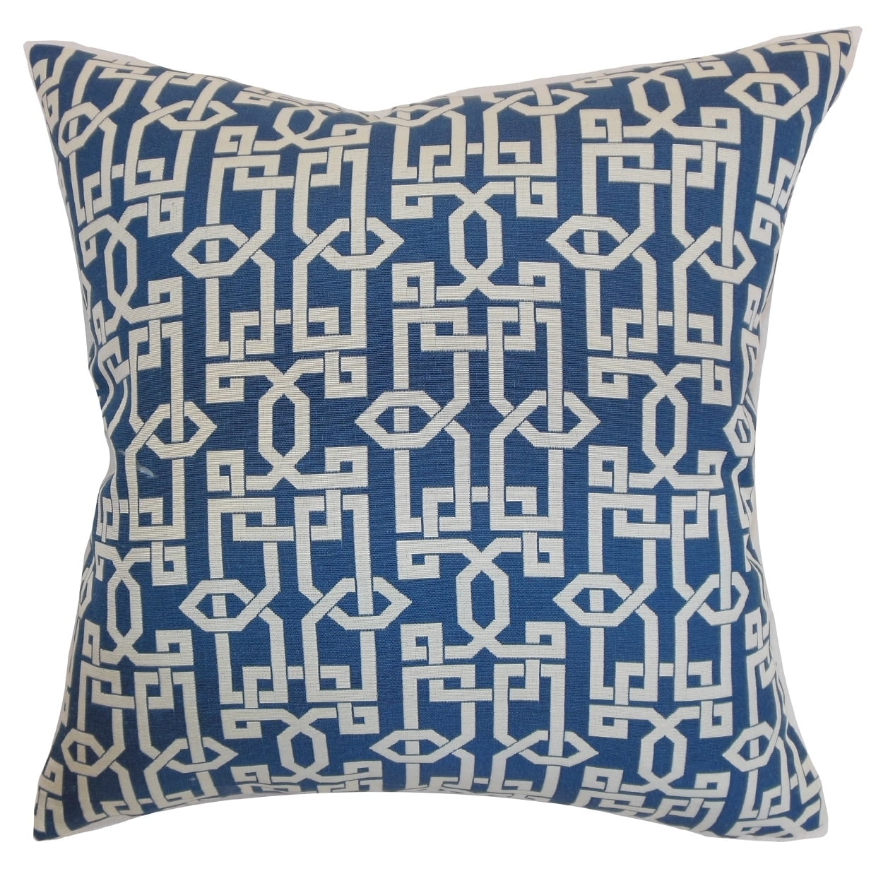 The Pillow Collection Cananea Geometric Bedding Sham Blueberry King/20 x 36 