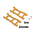 thumbnail image 3 of 2 piezas de brazo de suspensión inferior trasero para coche RC, brazo de suspensión para actualización de control remoto oro, 3 of 9
